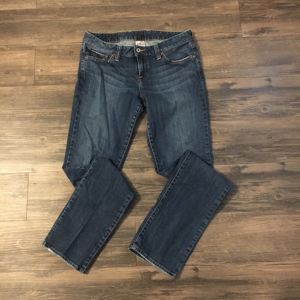 Lucky Brand Dungarees Lola Straight Jeans